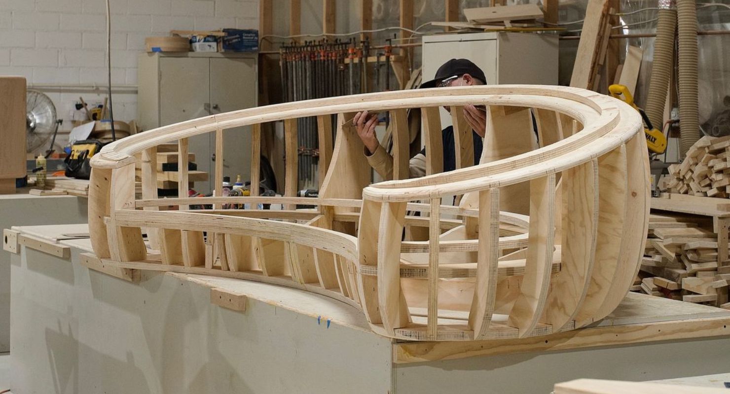 Bespoke timber frame construction by Lux Seat UK